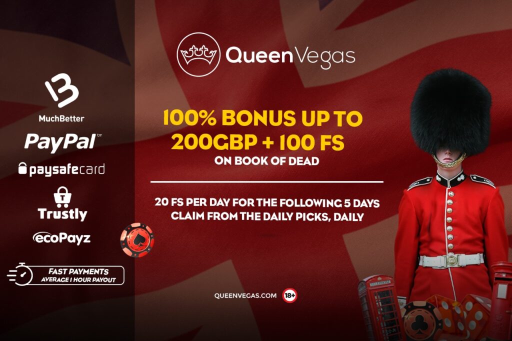 QueenVegas Casino Bonus